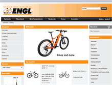 Tablet Screenshot of bikeshop-engl.it